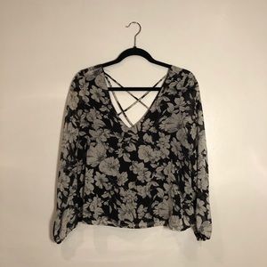 Lucca Floral Crop Top